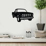 Wallity Ford F150 Pickup Truck 1980 Escultura de pared metálica